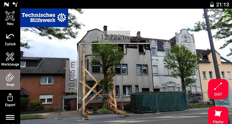 Rescue Operations with the BLK3D